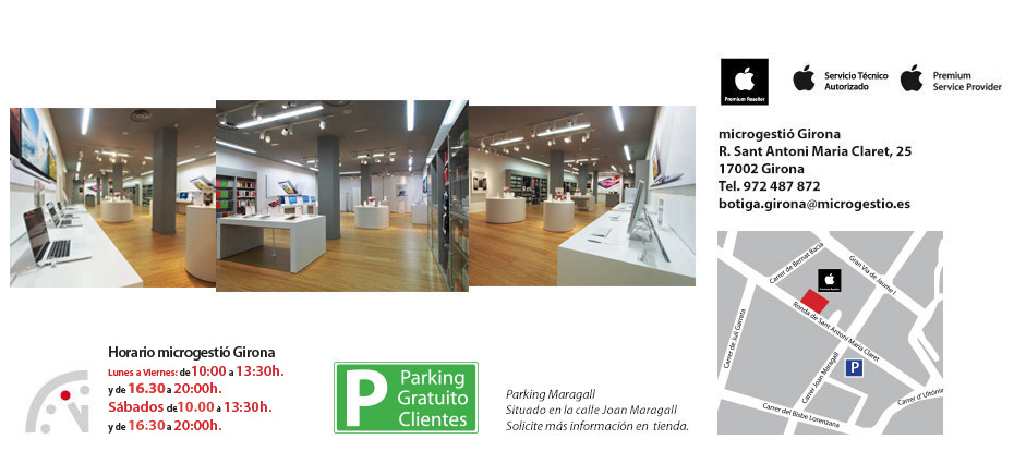Horario tienda Girona