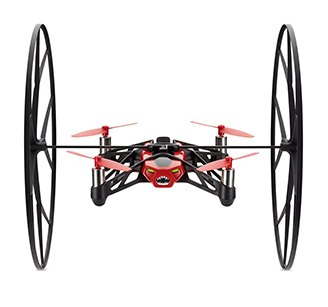 Mini Drone Cuadricoptero Rolling Spider Rojo Parrot